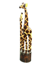 Double Giraffe Family 100cm