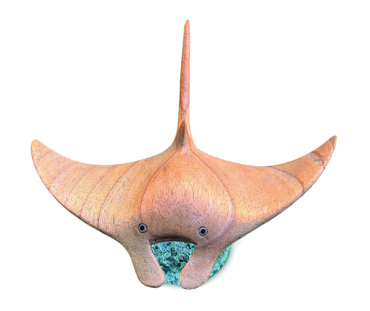 Manta Ray On Ocean Spray 18cm