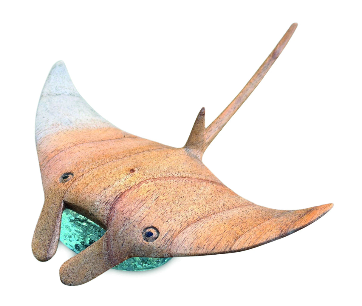 Manta Ray On Ocean Spray 18cm