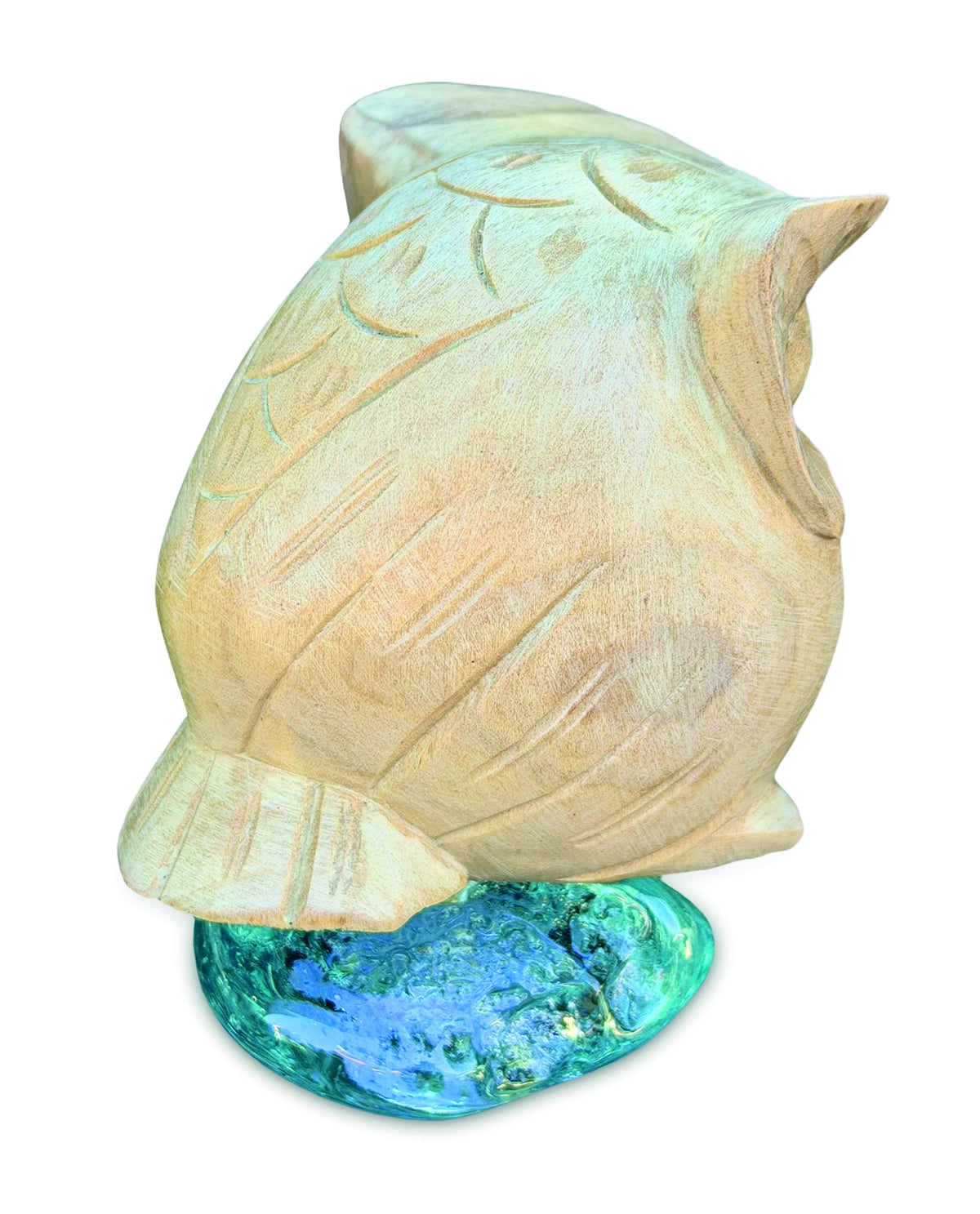 Owl On Glass 10cm