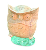 Owl On Glass 10cm