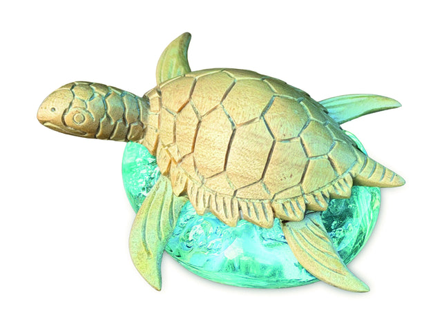 Turtle On Ocean Spray 9cm