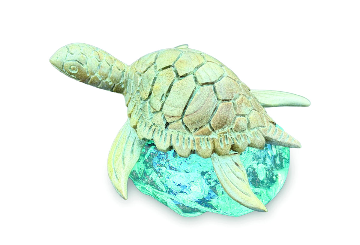 Turtle On Ocean Spray 9cm