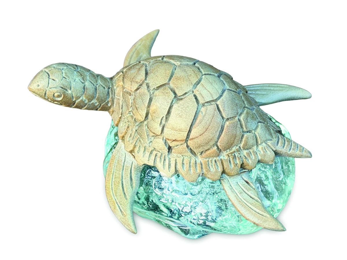 Turtle On Ocean Spray 9cm