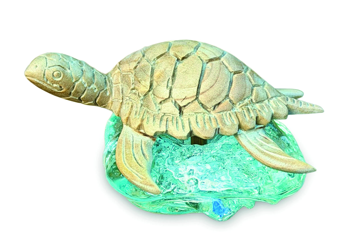 Turtle On Ocean Spray 9cm