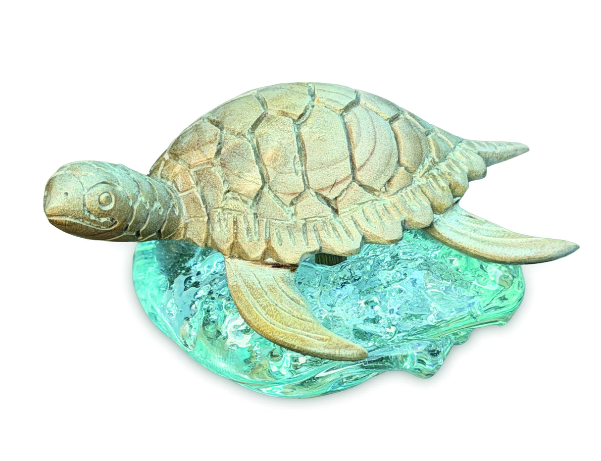 Turtle On Ocean Spray 9cm