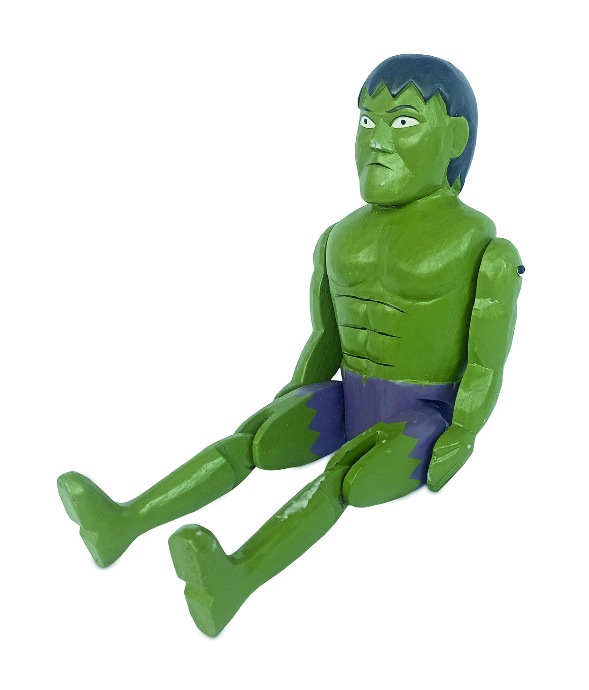 Incredible Hulk Wooden Puppet Small 26cm