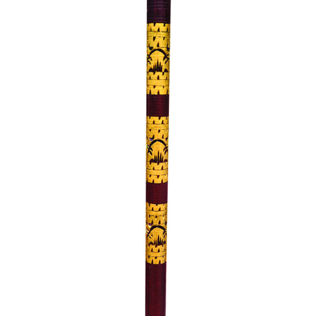 Bali Sun Parasol Citrus Orange And Gold 2m (With Pole Joint)