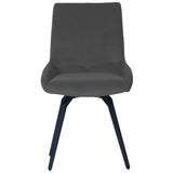 Medway Swivel Chair Dark Grey