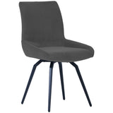 Medway Swivel Chair Dark Grey