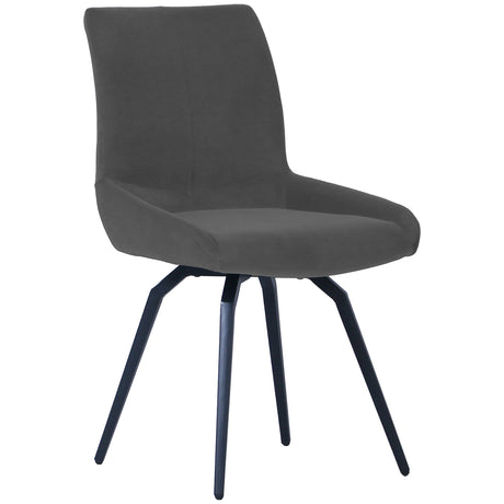 Medway Swivel Chair Dark Grey