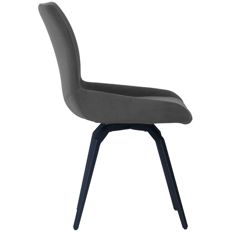 Medway Swivel Chair Dark Grey