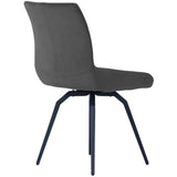 Medway Swivel Chair Dark Grey