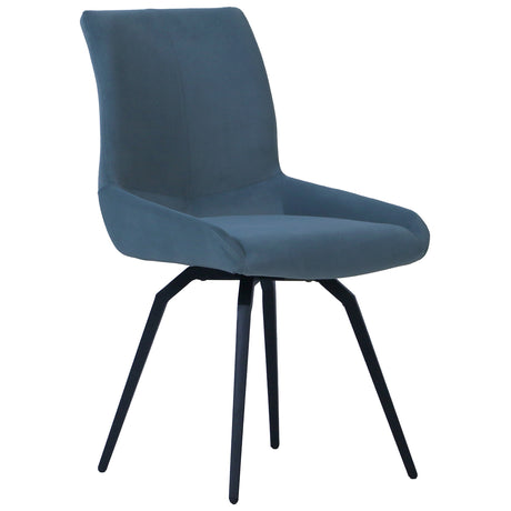 Medway Swivel Chair Light Blue