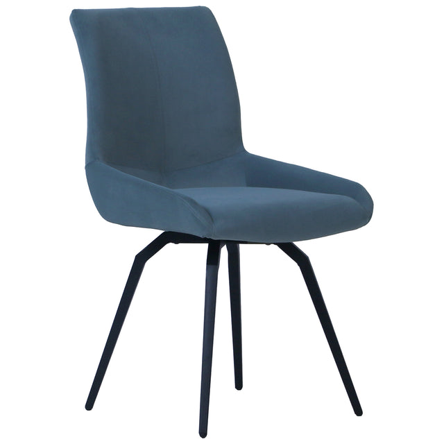 Medway Swivel Chair Light Blue