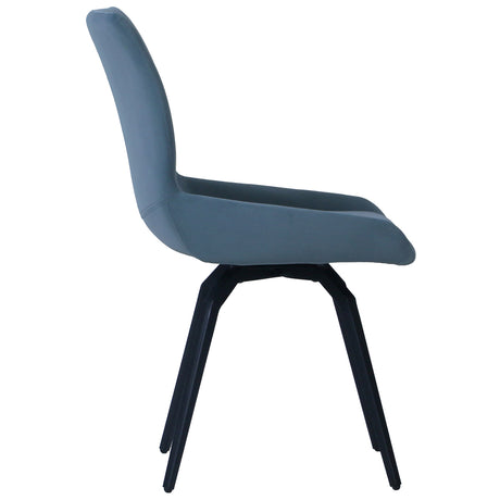 Medway Swivel Chair Light Blue