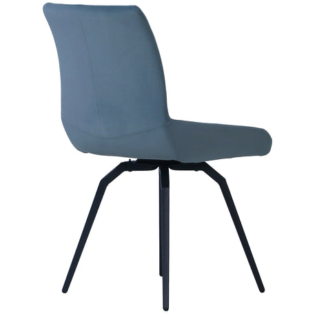 Medway Swivel Chair Light Blue