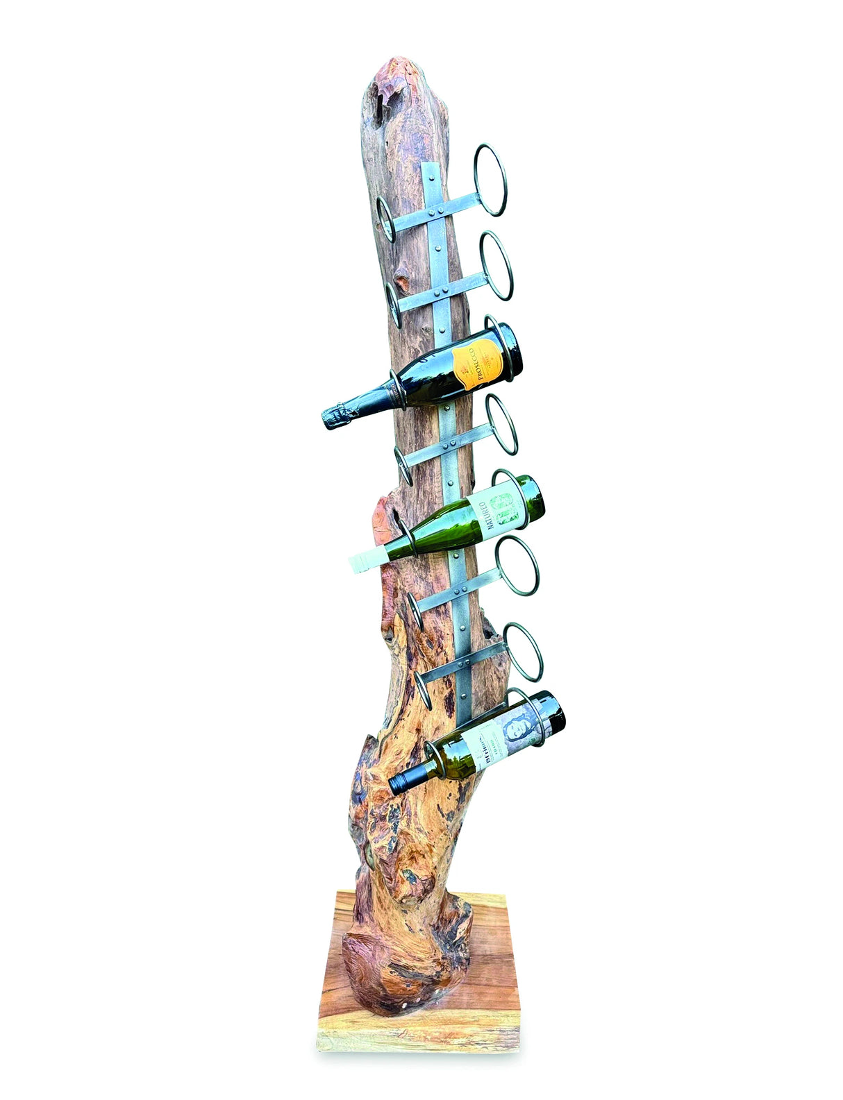 Root Sculpture Wine Holder 8 Hole