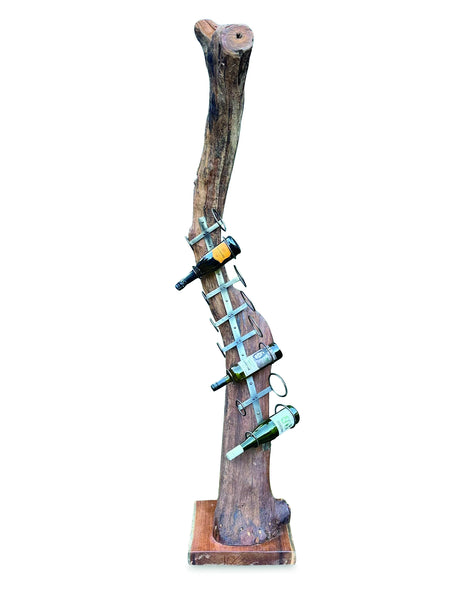 Root Sculpture Wine Holder 8 Hole