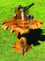 root mushroom side table