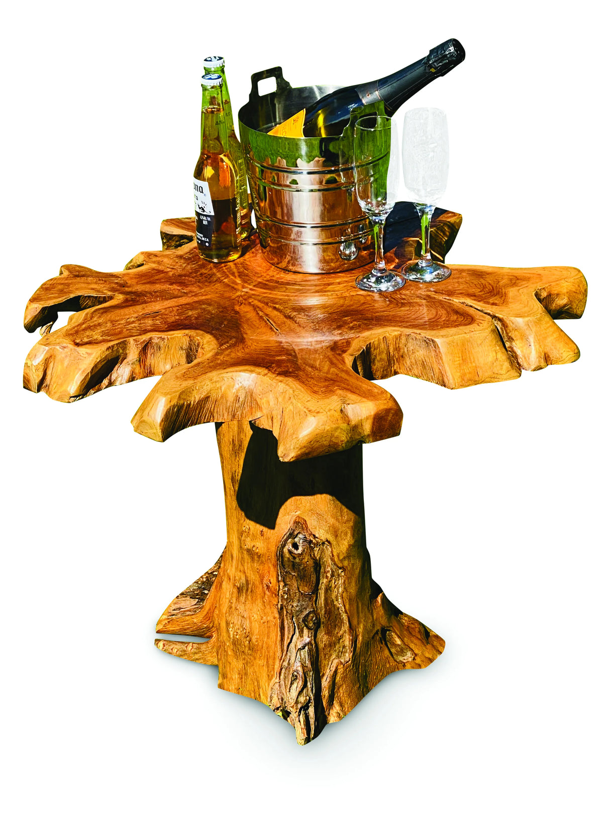 root mushroom side table