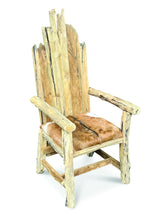 Root Goat Skin King Chair