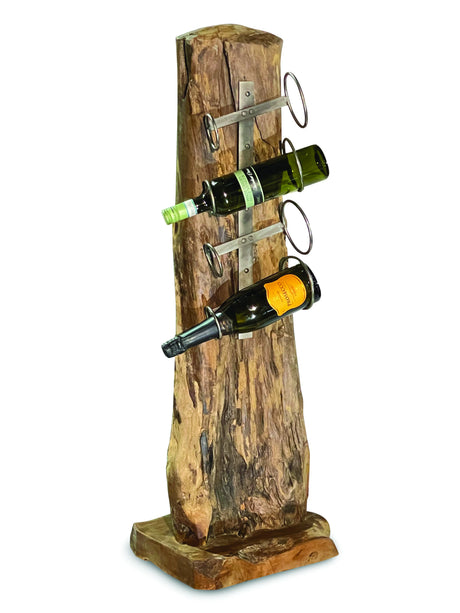 Root Sculpture Wine Holder 4 Hole