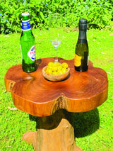 Root Mushroom Lamp Table/Mini Stool