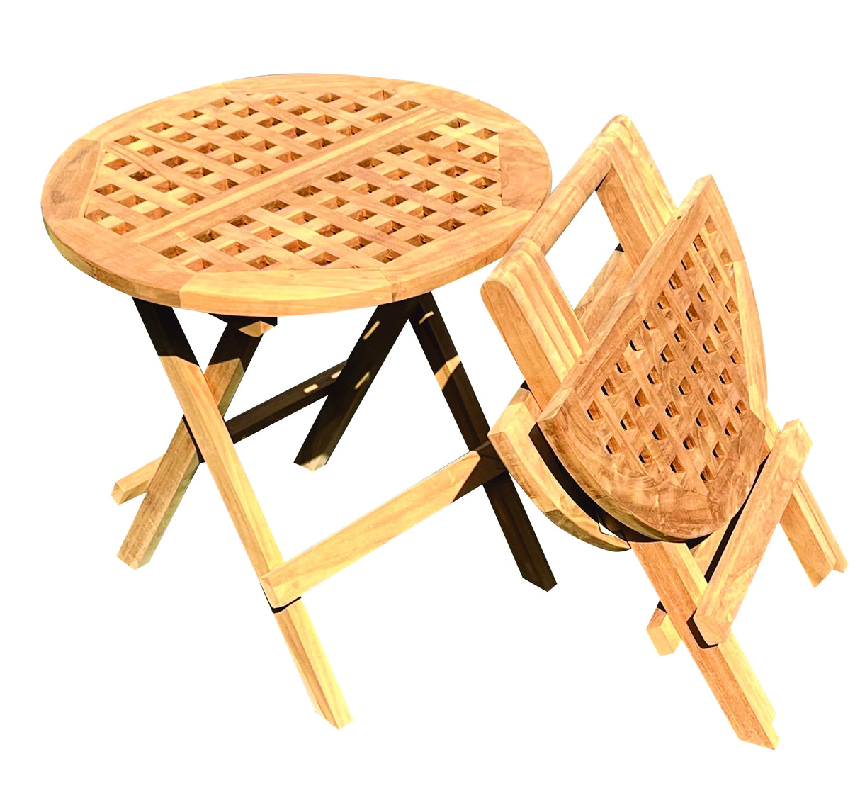 Round Folding Picnic Table
