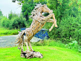 ROOT STANDING HORSE