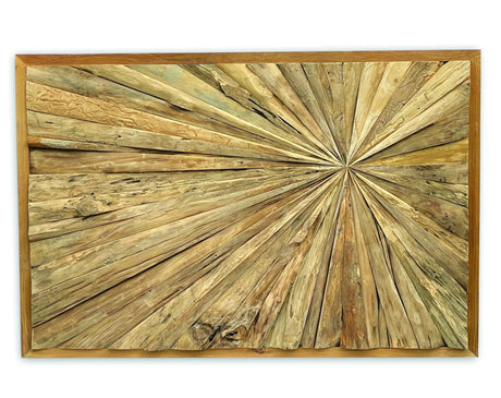 Root Rectangle Sun Wall Panel