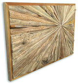 Root Rectangle Sun Wall Panel