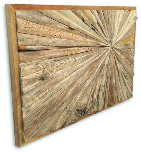 Root Rectangle Sun Wall Panel