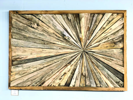 Root Rectangle Sun Wall Panel