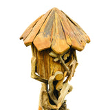 Root Java Bird House On Stand