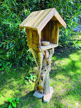 Root Tiki Bird Feeding House