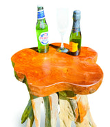 Driftwood Mini Drinks Table 45cm High