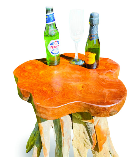 Driftwood Mini Drinks Table 45cm High