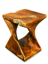 Teak Root Driftwood Twist Lamp Table/Stool 40cm