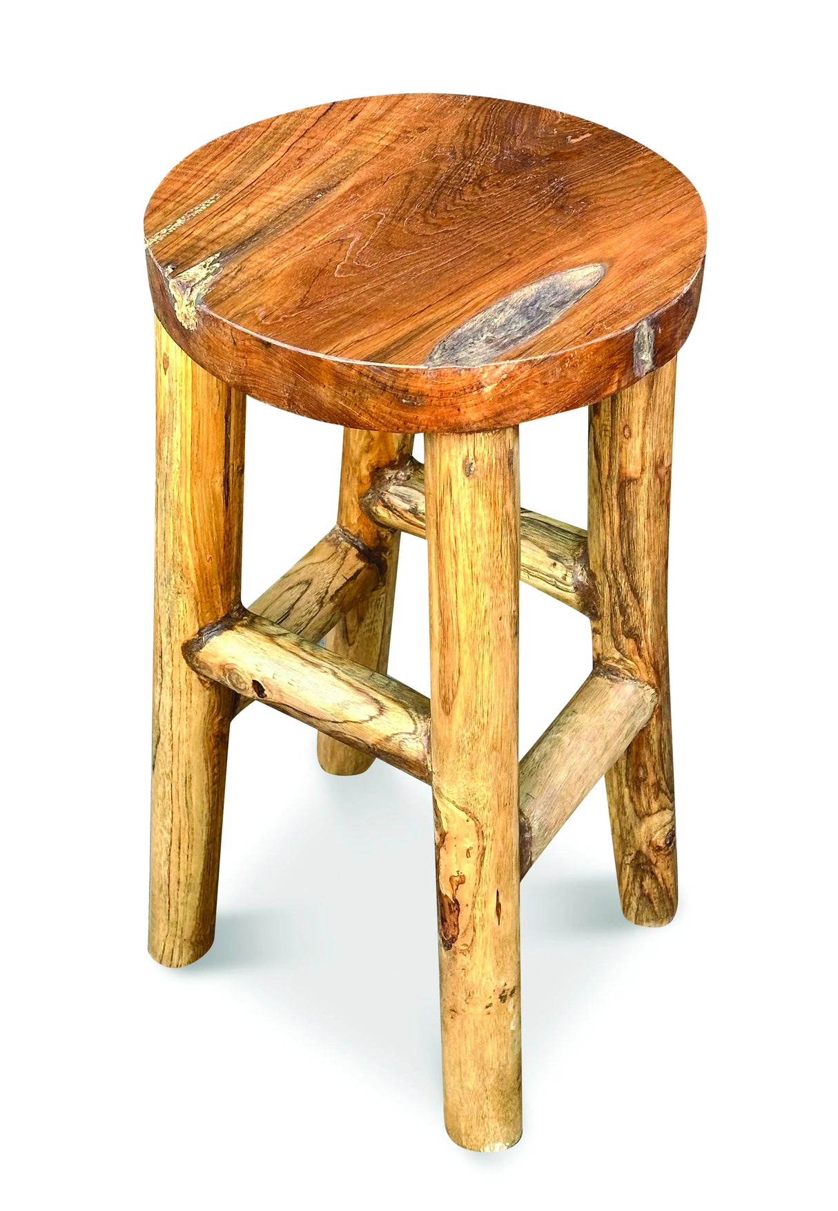 Root Round Top Bar Stool 4 Legs