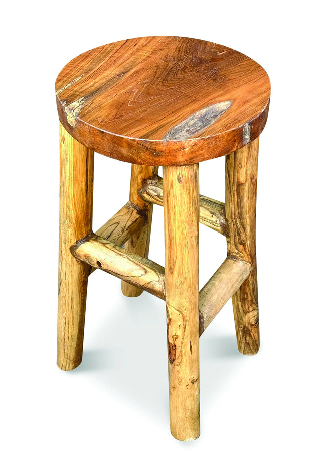 Root Round Top Bar Stool 4 Legs