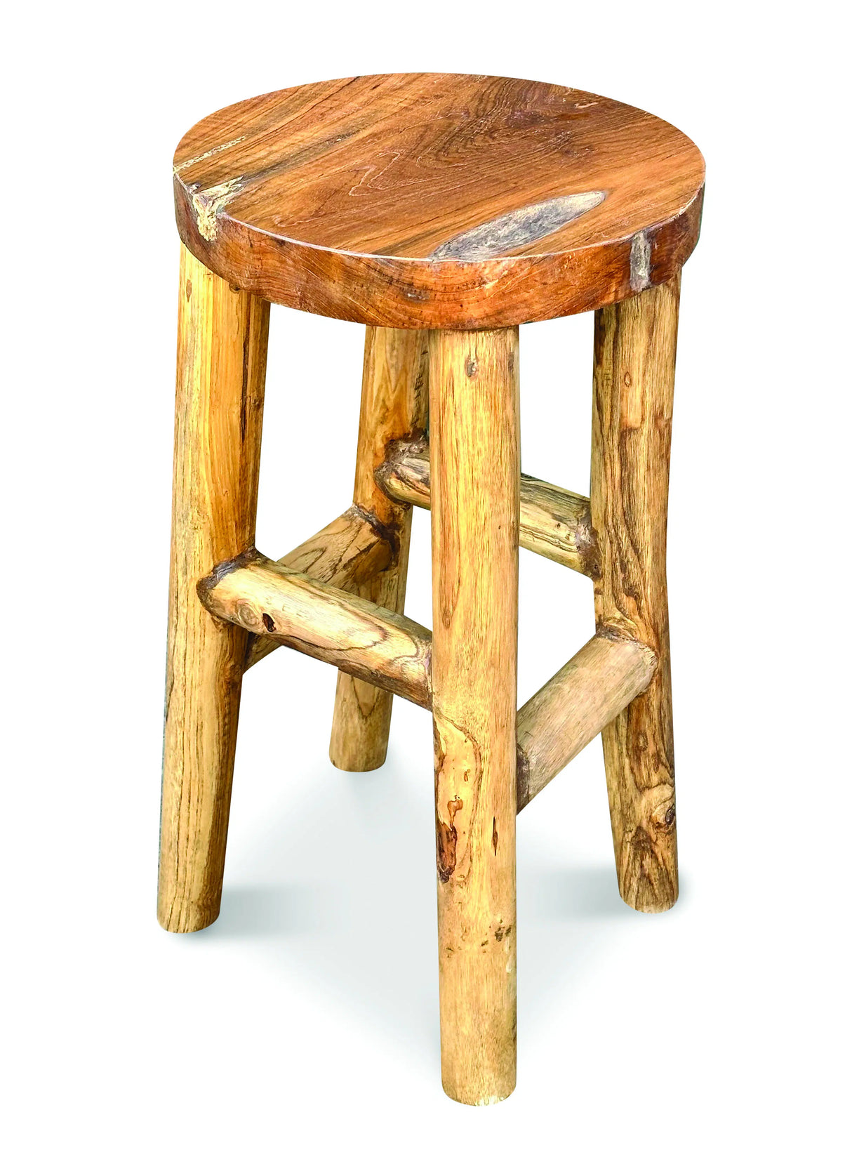 Root Round Top Bar Stool 4 Legs
