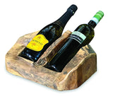 Driftwood Wine Holder Double