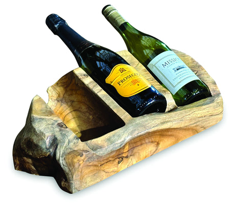 Driftwood Wine Holder Triple