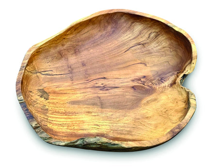 Wooden Rustic Table Bowl Giant 60cm