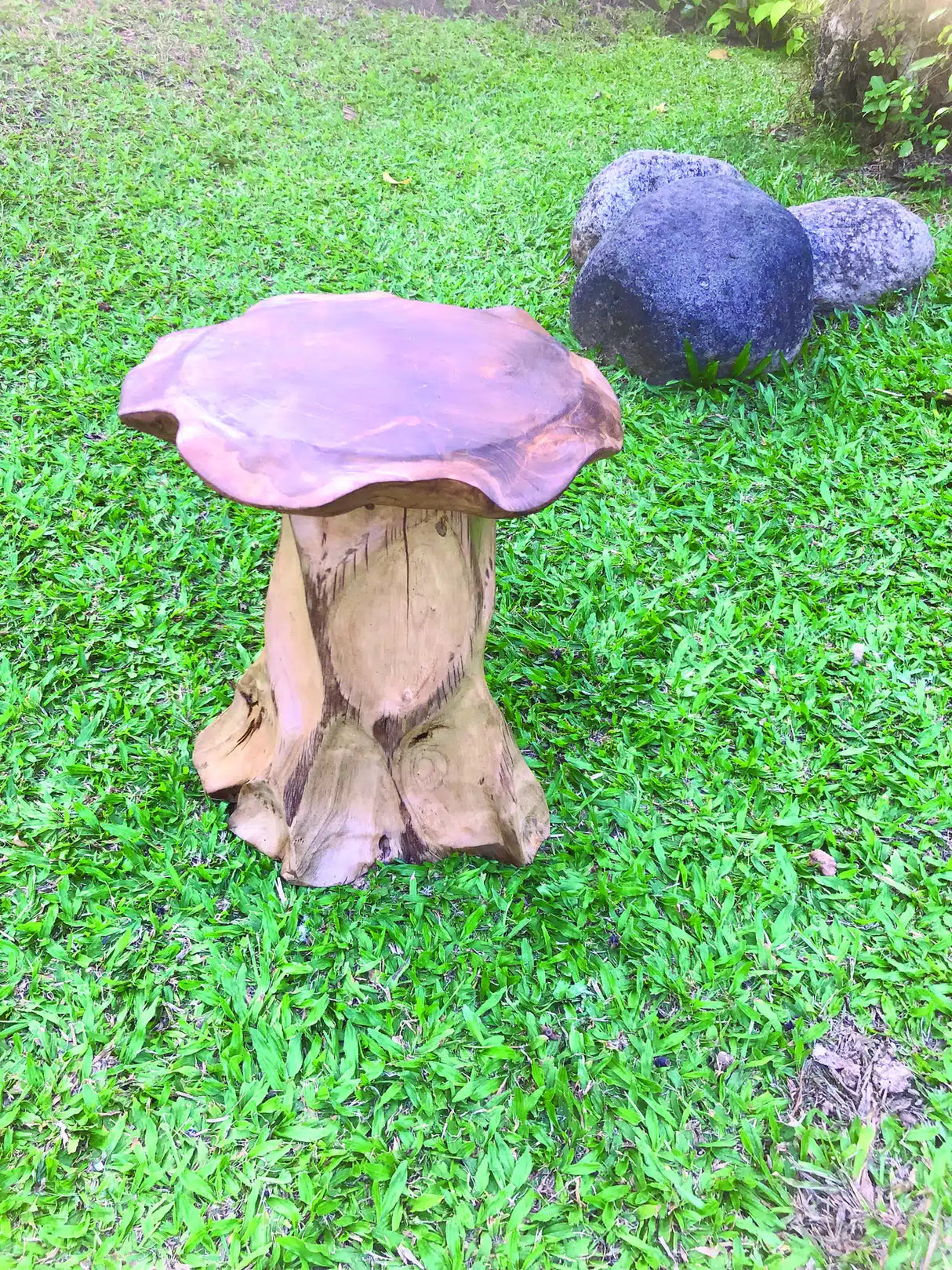 Lombok Mushroom Lamp Table 40x45cm