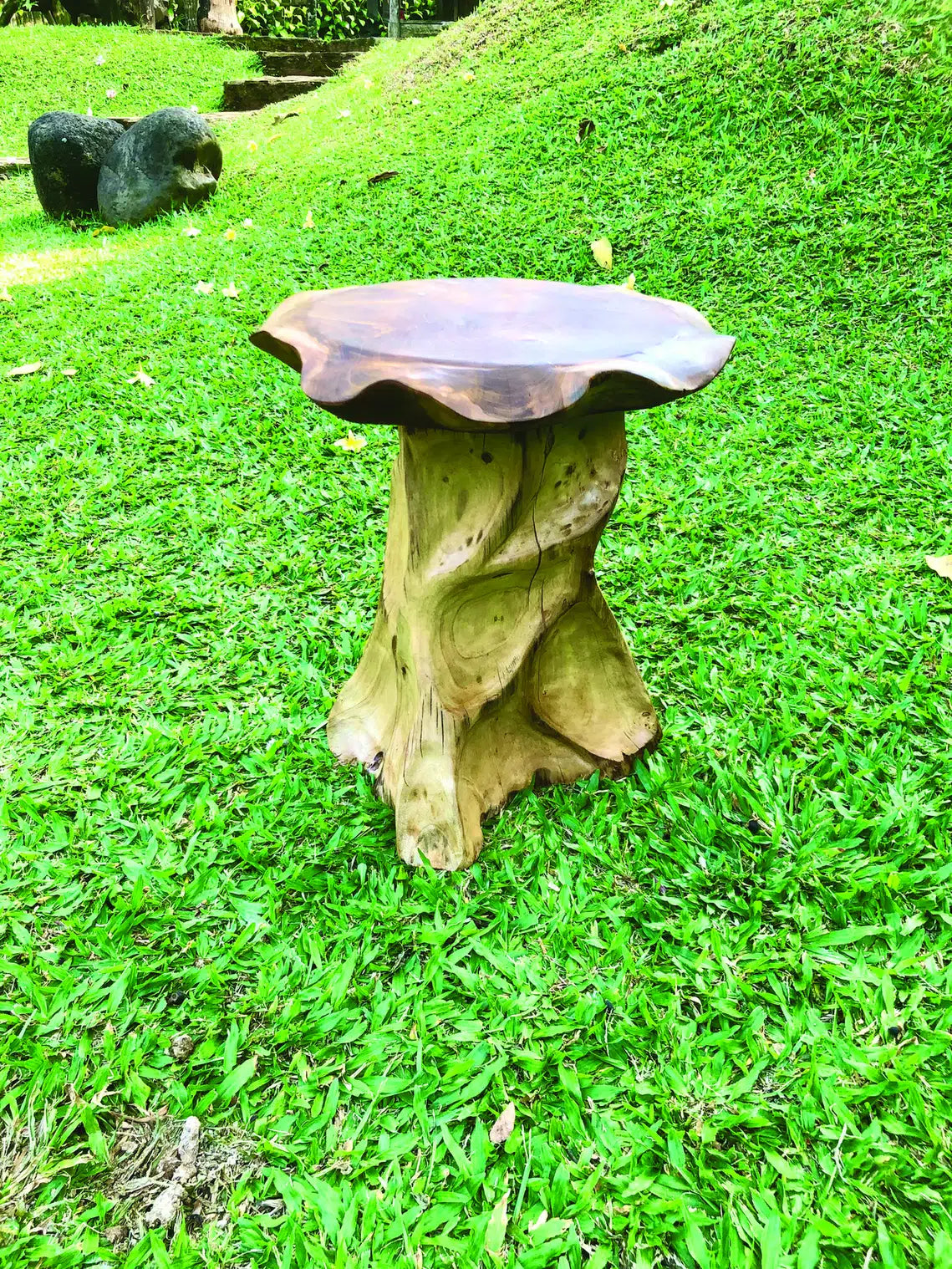 Lombok Mushroom Lamp Table 40x45cm