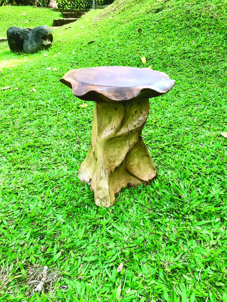 Lombok Mushroom Lamp Table 40x45cm