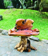 Root Chair Solid Trunk Leg