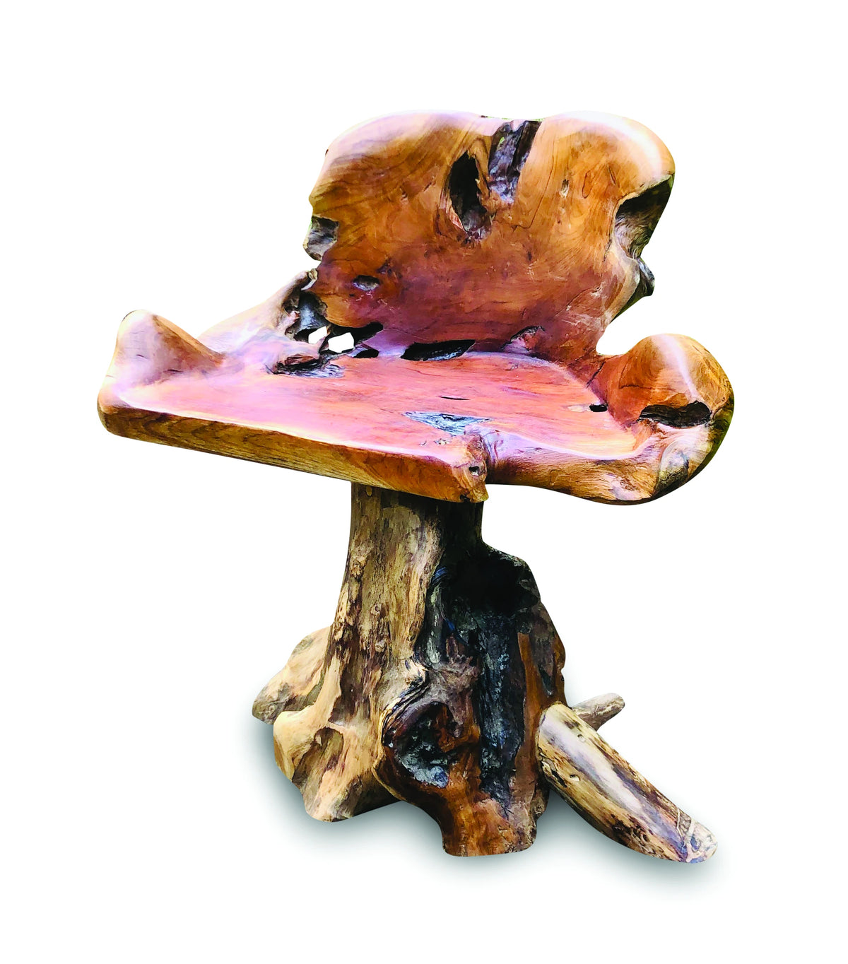 Root Chair Solid Trunk Leg